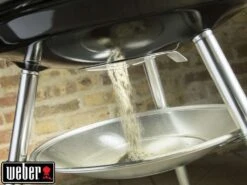 Weber Barbecue à Charbon KETTLE CHARCOAL GRILL Acier émaillé Noir - D.47 Cm -Promos Le Jardin Vivant Magasin 804272 024