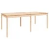VIDAXL Table De Jardin 203,5x100x76 Cm Bois Massif De Pin -Promos Le Jardin Vivant Magasin 80ad00ac8f42364d