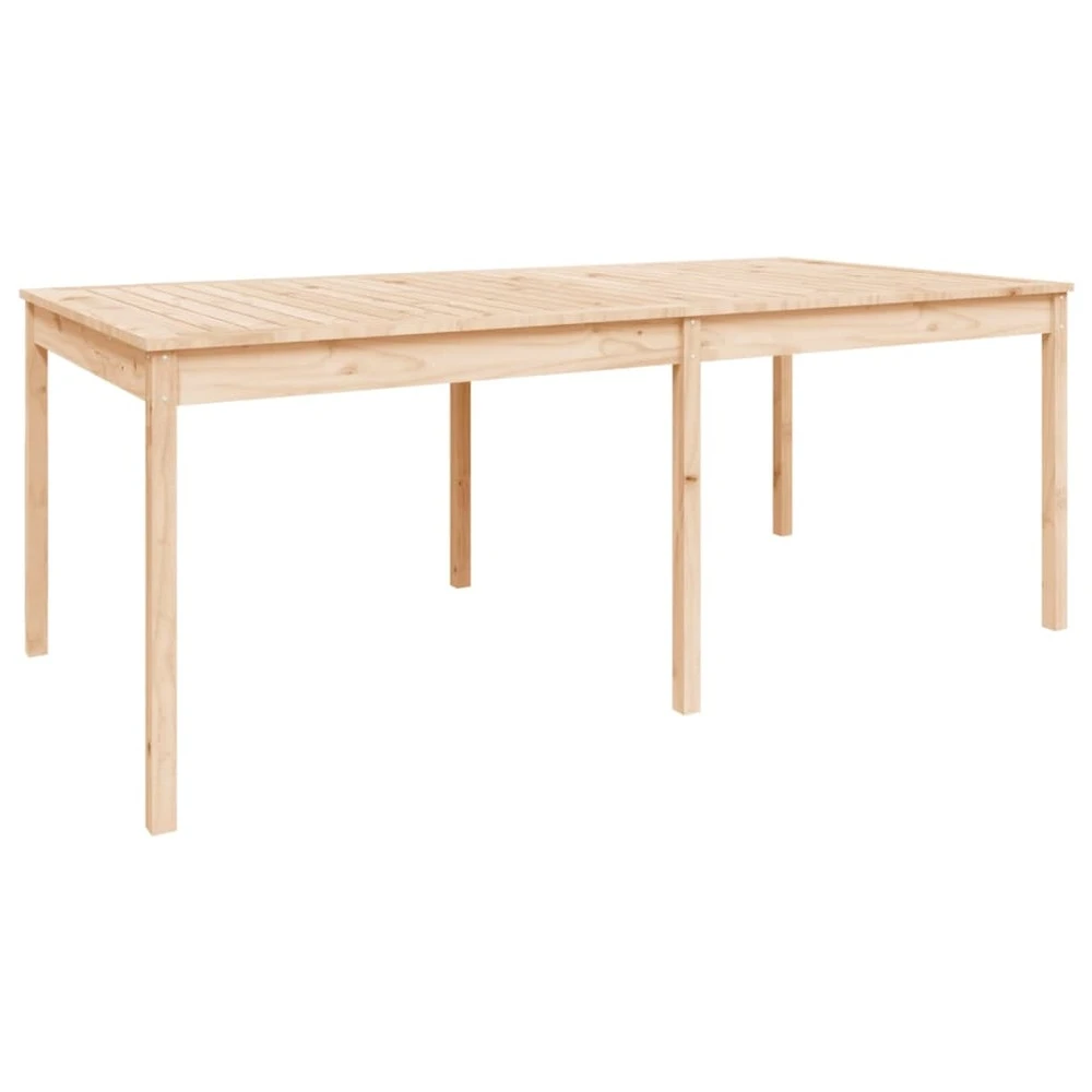 VIDAXL Table De Jardin 203,5x100x76 Cm Bois Massif De Pin 3 VIDAXL Table De Jardin 203,5x100x76 Cm Bois Massif De Pin