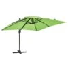 Parasol Déporté Carré 3 X 3m En Aluminium Vert 2 Parasol Déporté Carré 3 X 3m En Aluminium Vert -Promos Le Jardin Vivant Magasin 81acdbbe9d4282ae