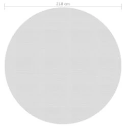 VIDAXL Film Solaire De Piscine Flottant Pe 210 Cm Gris 9 VIDAXL Film Solaire De Piscine Flottant Pe 210 Cm Gris -Promos Le Jardin Vivant Magasin 843d12ed89d4be3e