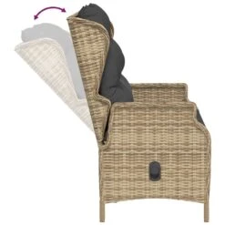 VIDAXL Banc De Jardin à 2 Places Avec Coussins Marron Résine Tressée 15 VIDAXL Banc De Jardin à 2 Places Avec Coussins Marron Résine Tressée -Promos Le Jardin Vivant Magasin 84534a9c989498df