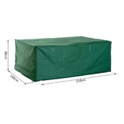 HOMCOM Housse De Protection Pour Salon De Jardin - L.210 X L.140 X H.80 Cm -Promos Le Jardin Vivant Magasin 928010 002