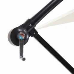 Parasol Déporté Carré 3x3m Aluminium écru -Promos Le Jardin Vivant Magasin 92eff59ee433e31f