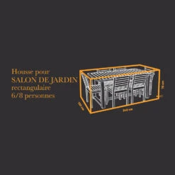 Housse Protection Salon De Jardin 6/8 Personnes 8 Housse Protection Salon De Jardin 6/8 Personnes -Promos Le Jardin Vivant Magasin 953144 2033257
