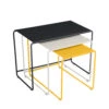 Lot De 3 Tables Gigognes Carbone Argile Miel -Promos Le Jardin Vivant Magasin 955705 1713553