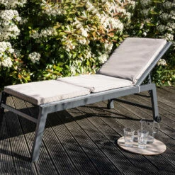 Lot De 2 Coussins Bain De Soleil Polyester écru 186x53x5 Cm -Promos Le Jardin Vivant Magasin 97b2bc355061b5b8