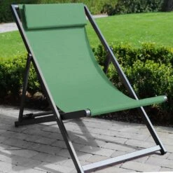 Lot De 2 Transats En Aluminium Vert -Promos Le Jardin Vivant Magasin a2ae23f74bda6053