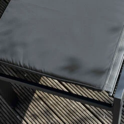 Lot De 2 Coussins Bain De Soleil Polyester Gris 186x53x5 Cm -Promos Le Jardin Vivant Magasin a60d66c485926266