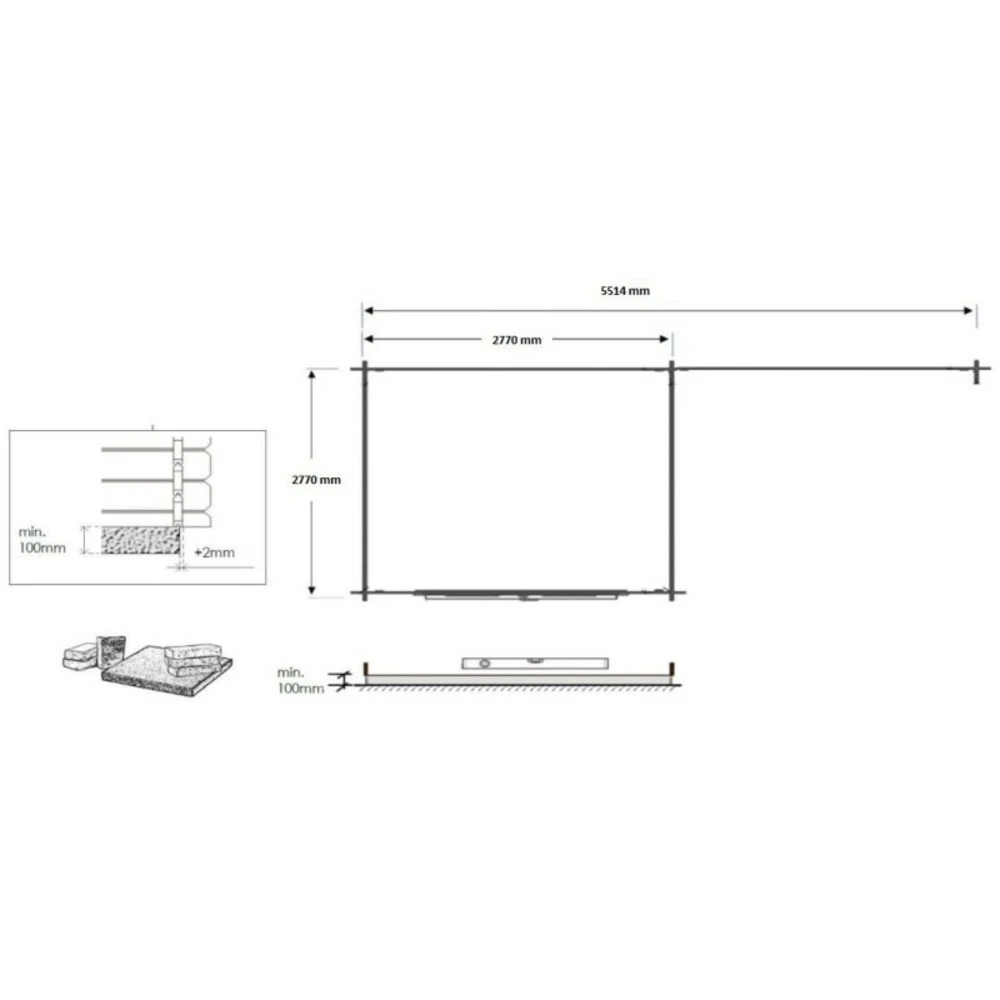 Abri De Jardin En Bois | 18,52m2 | Double With Windows Filled With Plexiglassx5,73m | Ep. 24 | Couleur Brown | Dom583 | Altanka 6 Abri De Jardin En Bois | 18,52m2 | Double With Windows Filled With Plexiglassx5,73m | Ep. 24 | Couleur Brown | Dom583 | Altanka – Image 4