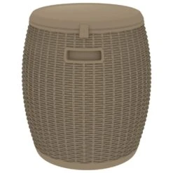 VIDAXL Boîte De Rangement De Jardin 4 En 1 Marron Clair Polypropylène -Promos Le Jardin Vivant Magasin b7a61fdcec39d92c