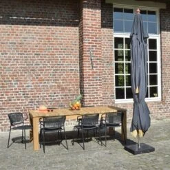 Parasol Droit 4x3 M Gris Pegasia -Promos Le Jardin Vivant Magasin c37a6d548257c2cc