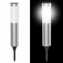 Borne à Planter Acier Gris 39cm -Promos Le Jardin Vivant Magasin ca9983696da865b1