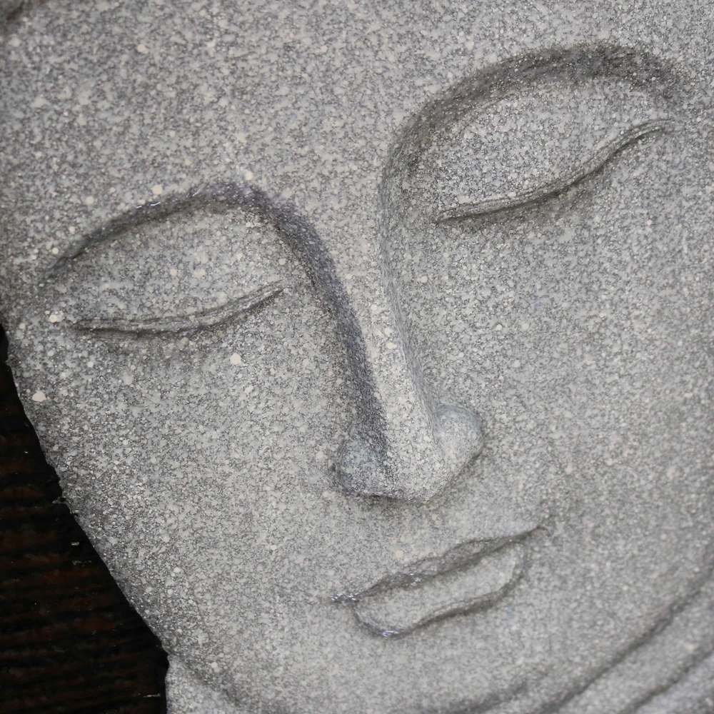 Fontaine Visage De Bouddha En Pierre Reconstituée Avec Led 8 Fontaine Visage De Bouddha En Pierre Reconstituée Avec Led – Image 6