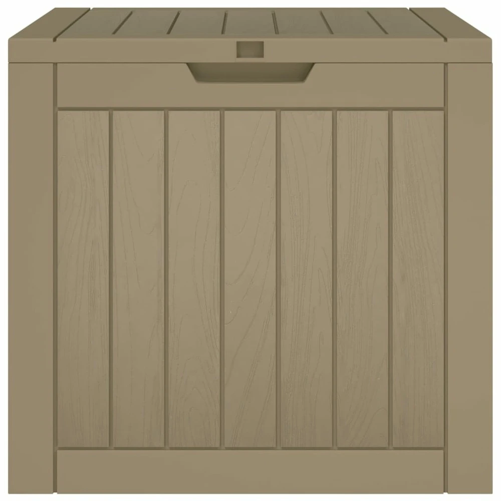 VIDAXL Boîte De Stockage De Jardin Marron Clair 55,5x43x53 Cm Pp 7 VIDAXL Boîte De Stockage De Jardin Marron Clair 55,5x43x53 Cm Pp – Image 5