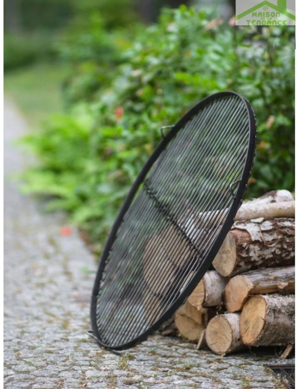 Grille Ronde à Suspendre Pour Brasero En Acier 3 Grille Ronde à Suspendre Pour Brasero En Acier