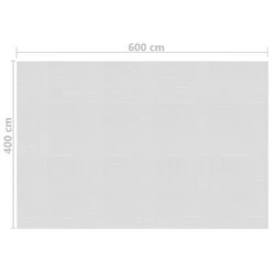 VIDAXL Film Solaire De Piscine Flottant Pe 600x400 Cm Gris 9 VIDAXL Film Solaire De Piscine Flottant Pe 600x400 Cm Gris -Promos Le Jardin Vivant Magasin d2243d85e2081eb4
