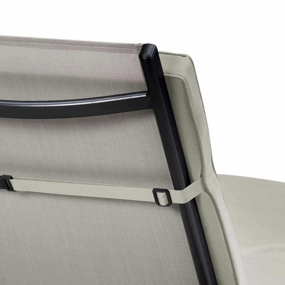 Coussin Bain De Soleil Polyester écru 186x53x5 Cm 7 Coussin Bain De Soleil Polyester écru 186x53x5 Cm – Image 5