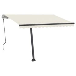 VIDAXL Auvent Automatique Sur Pied 350x250 Cm Crème 11 VIDAXL Auvent Automatique Sur Pied 350x250 Cm Crème -Promos Le Jardin Vivant Magasin d5a1a328708130c7