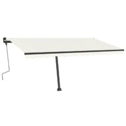 VIDAXL Auvent Manuel Rétractable Avec Led 400x350 Cm Crème 10 VIDAXL Auvent Manuel Rétractable Avec Led 400x350 Cm Crème -Promos Le Jardin Vivant Magasin dc1e9f3ae43a0df3