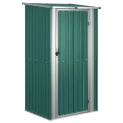 VIDAXL Abri De Jardin Vert 118,5x97x209,5 Cm Acier Galvanisé