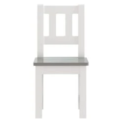 VIDAXL Ensemble De Table Et Chaises Enfants 3 Pcs Blanc Et Gris Mdf 13 VIDAXL Ensemble De Table Et Chaises Enfants 3 Pcs Blanc Et Gris Mdf -Promos Le Jardin Vivant Magasin ee606d81053b5243