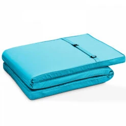 Lot De 2 Coussins Bain De Soleil Polyester Bleu 186x53x5 Cm -Promos Le Jardin Vivant Magasin f0b38496baba443a