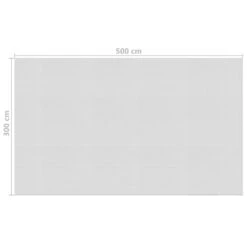 VIDAXL Film Solaire De Piscine Flottant Pe 500x300 Cm Gris -Promos Le Jardin Vivant Magasin f4504708521d668a