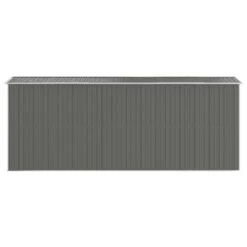 VIDAXL Abri De Jardin Gris Clair 192x523x223 Cm Acier Galvanisé -Promos Le Jardin Vivant Magasin f92ebc6d4bc40a31